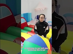 백색 부드러운 놀이 실내 장비 농장 반등 하우스 아기 매트 및 울타리