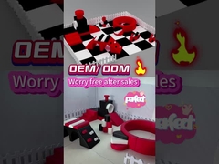 파티 임대 소프트 놀이 장비 붓기 튀기 집 어린이 공 덩어리 놀이터