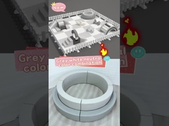 소프트 놀이 지역 어린이 회색과 흰색 소프트 놀이 장비 파티 놀이 게임 파티 임대