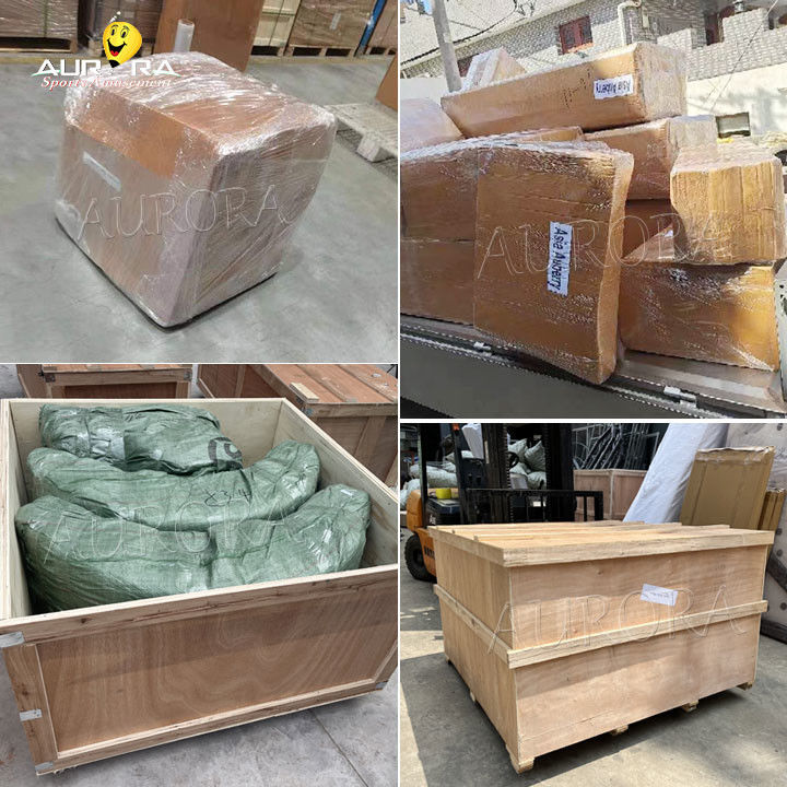 소프트 놀이 장비 세트 어린이 흰색 반짝이는 집과 실내 및 야외 놀이터