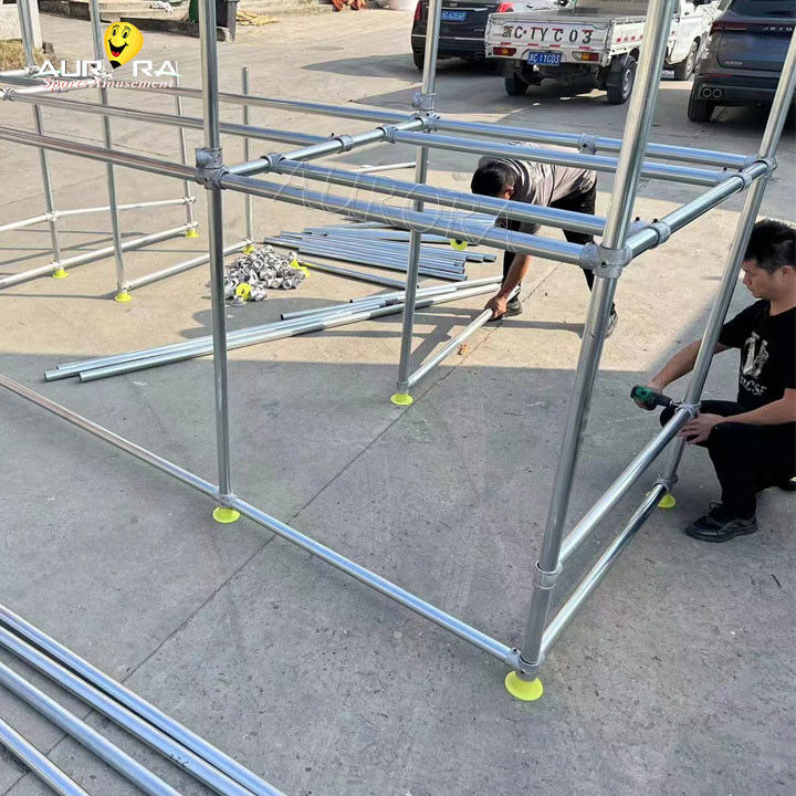 오로라에 의해 건설 어린이 센터 실내 등산을위한 사용자 정의 소프트 놀이 지역