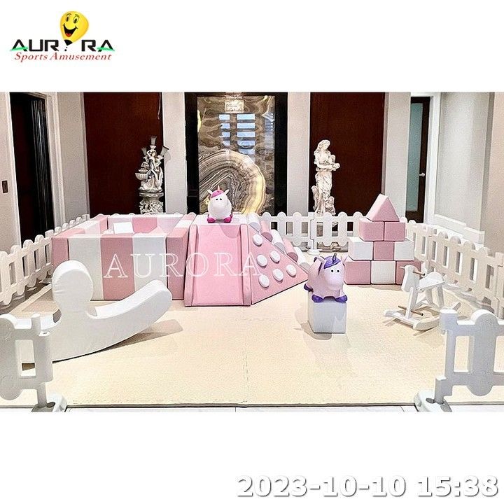 인기 있는 혼합 색상 등반 공 덩어리 어린이 야외 놀이터 부드러운 놀이