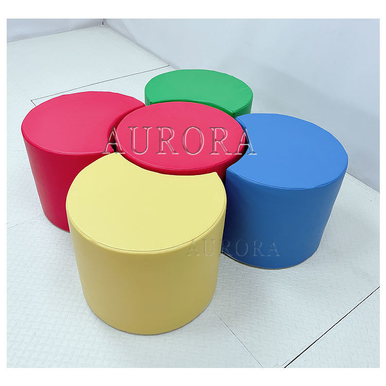 소프트 플레이 임대 장비 소프트 등산 슬라이드 플레이 다채로운 폼 블록 세트